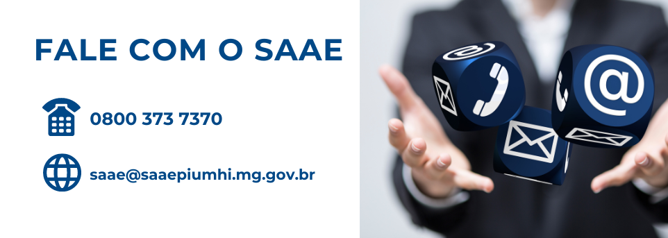 SAAE PIUMHI agora possui serviço de 0800.